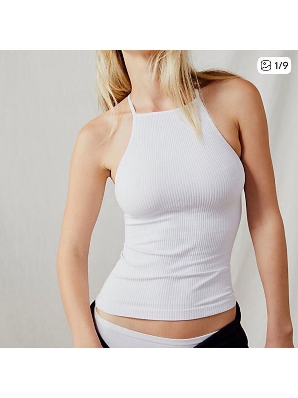 Intimately Free People BoHo mmkay Seamless Tank Top Ribbed basics NWT Summer